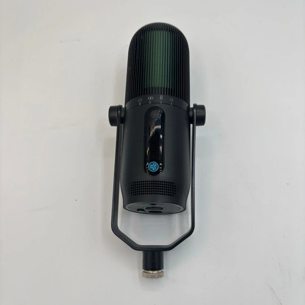 JLab Talk Pro USB Microphone 192kHz 24-Bit Condenser Mic Black 4 Polar Patterns
